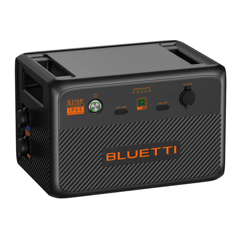 Batterie d'Extension BLUETTI B210/P IP65, 2150Wh, Compatible avec AC240P/AC200PL