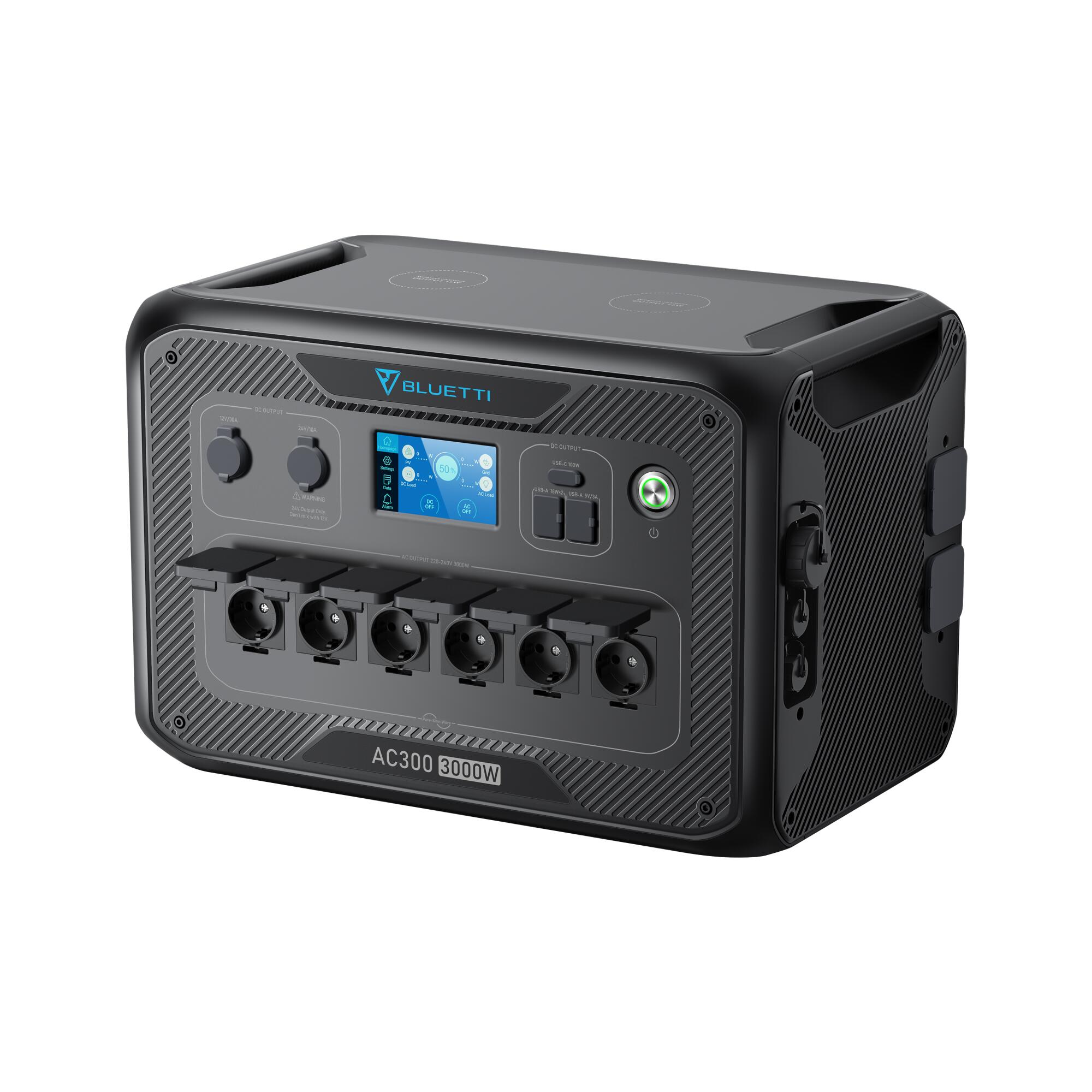 Stacja Zasilania BLUETTI AC300 6 x 3000 W (Bateria nie jest dołączona)