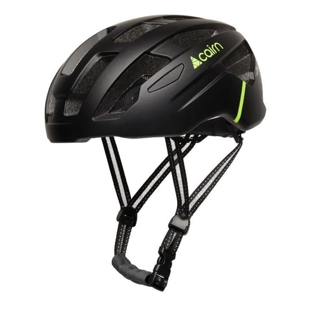 Casque de Vélo Adulte Noir/Jaune Cairn Prism II 1/2