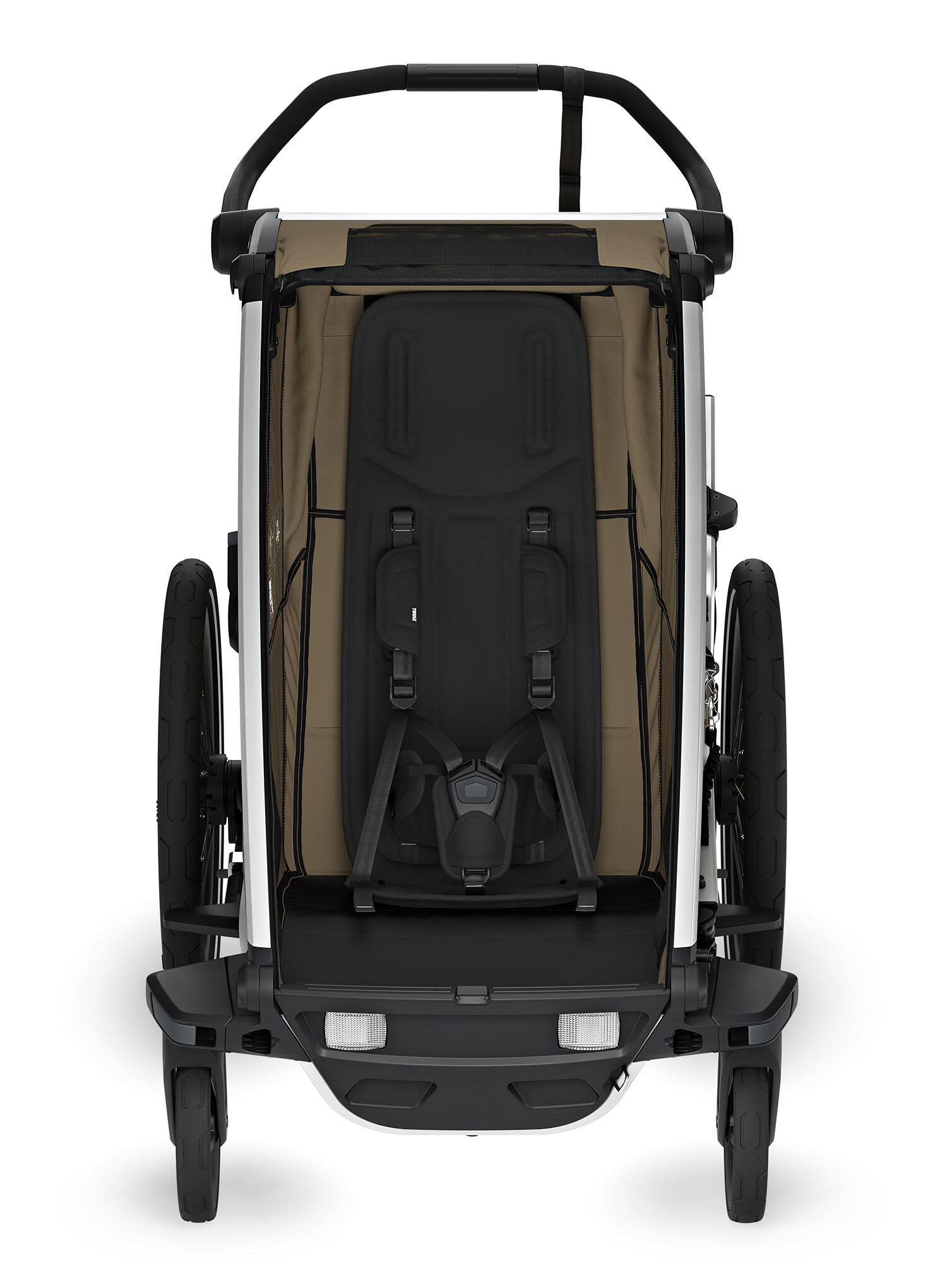 Przyczepka rowerowa Thule Chariot Cross 2 Single - khaki 2/7