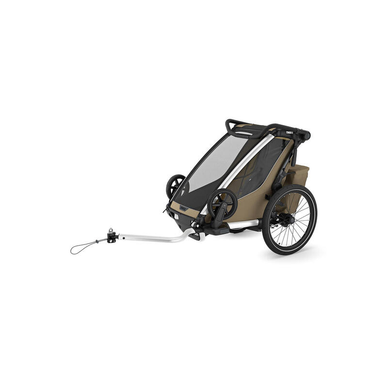 Przyczepka rowerowa Thule Chariot Cross 2 Single - khaki