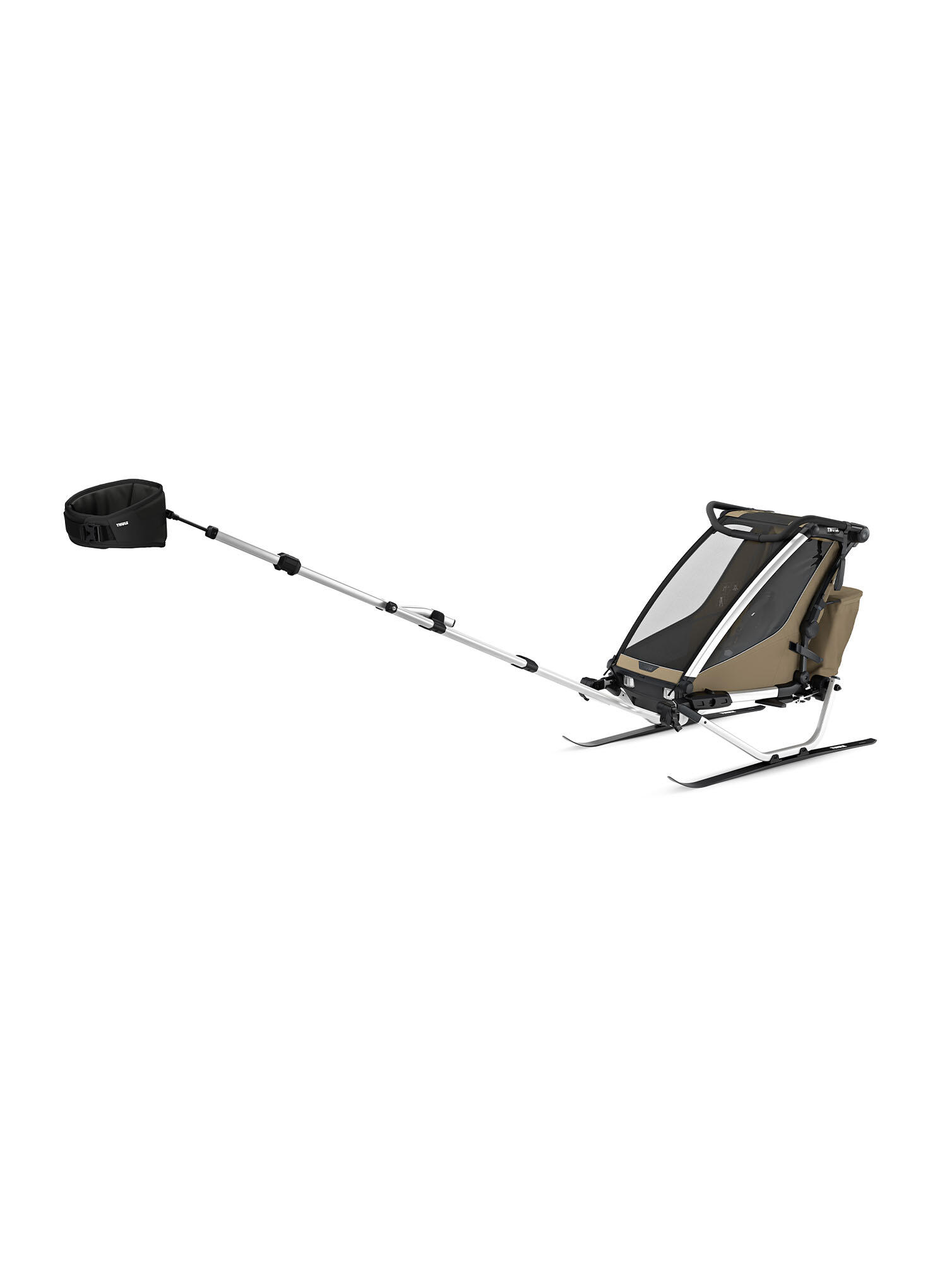 Przyczepka rowerowa Thule Chariot Cross 2 Single - khaki 6/7