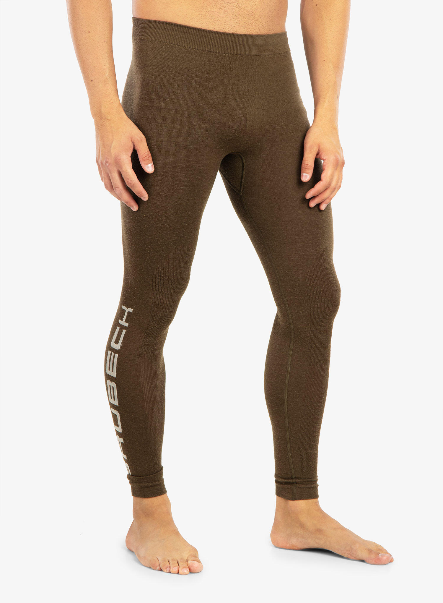 Legginsy termoaktywne męskie Brubeck Ranger Wool 3/6