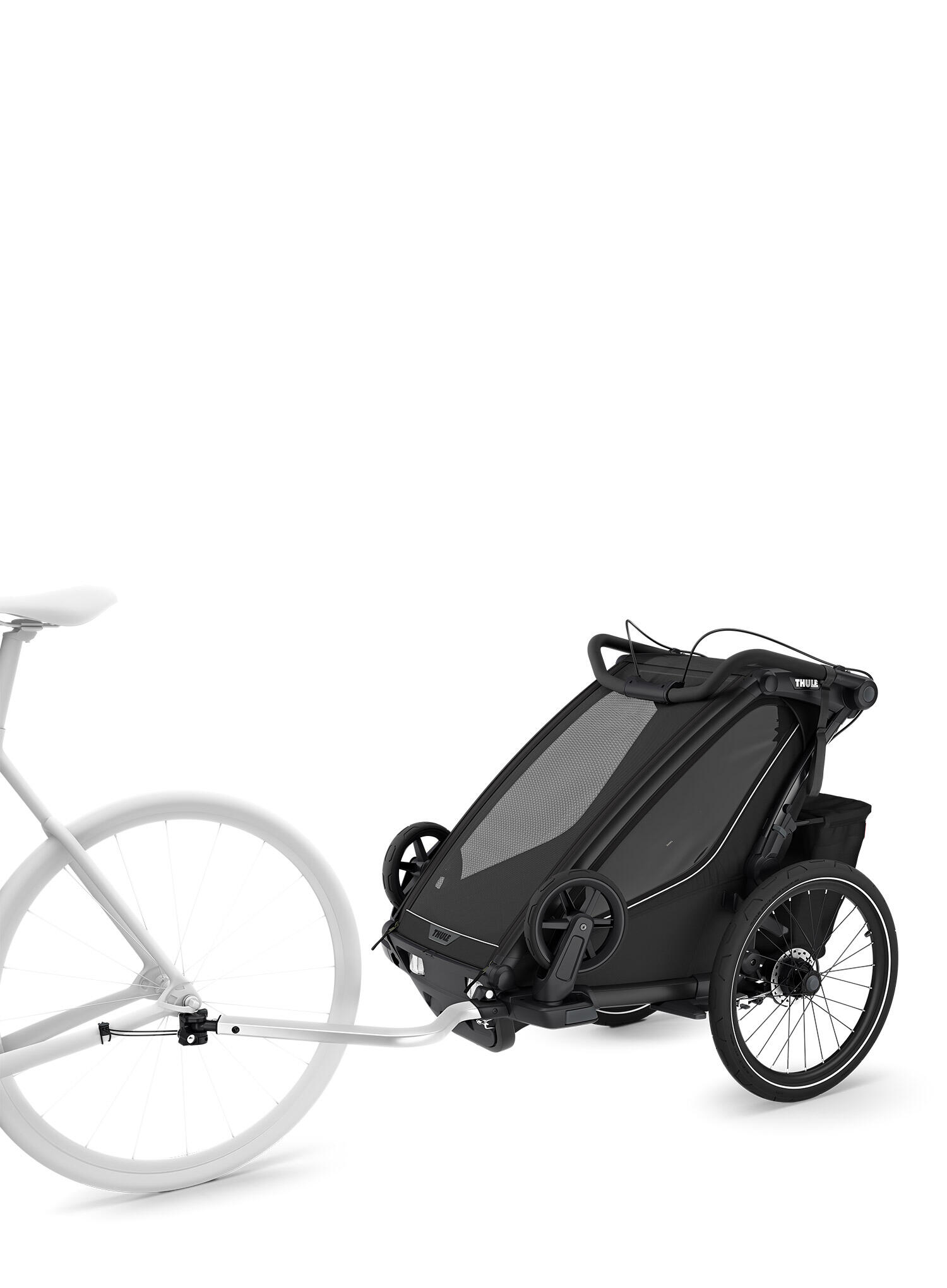 Przyczepka rowerowa Thule Chariot Sport 2 Single - black 2/7