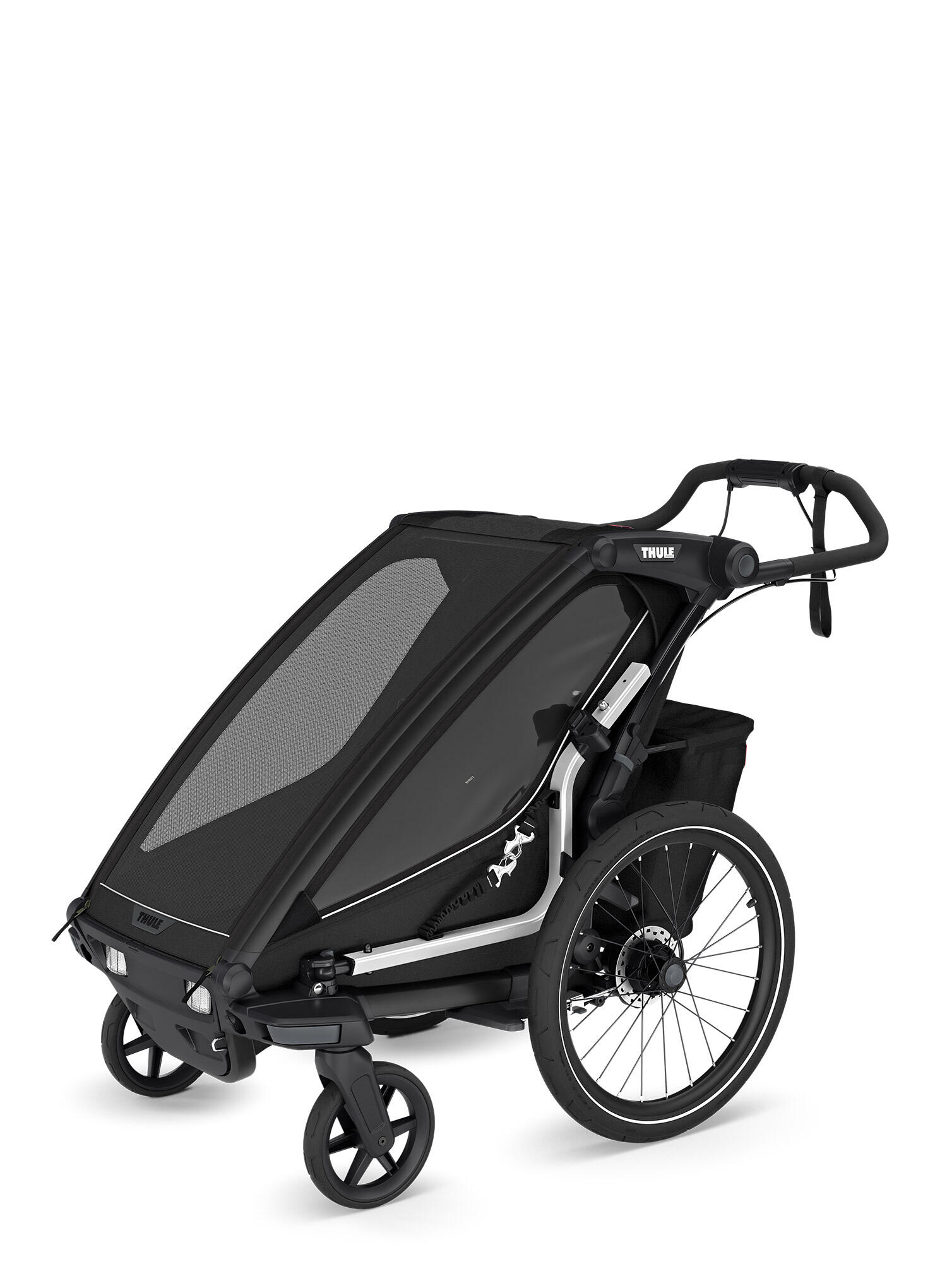Przyczepka rowerowa Thule Chariot Sport 2 Single - black 5/7
