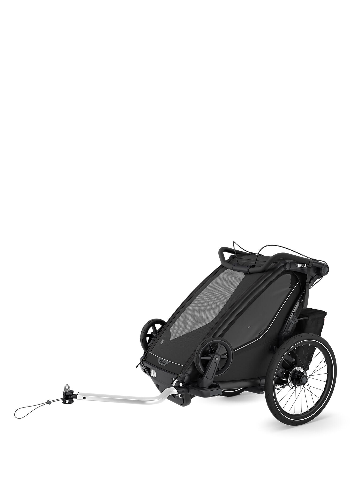 Przyczepka rowerowa Thule Chariot Sport 2 Single - black 4/7