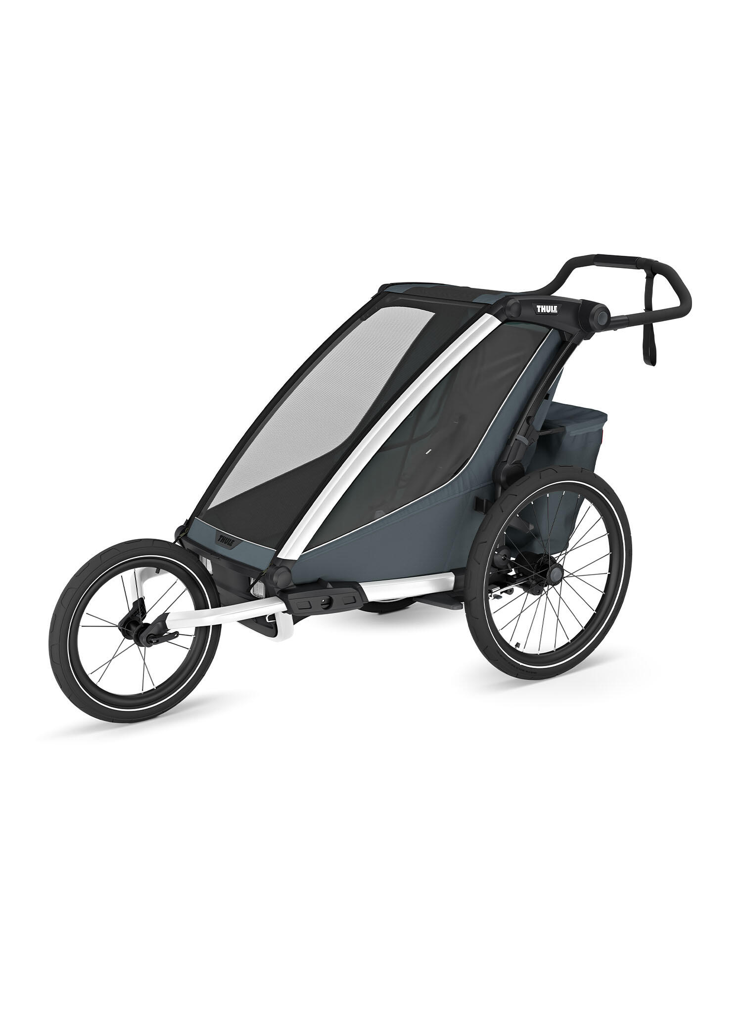 Przyczepka rowerowa Thule Chariot Cross 2 Single - dark slate 5/7