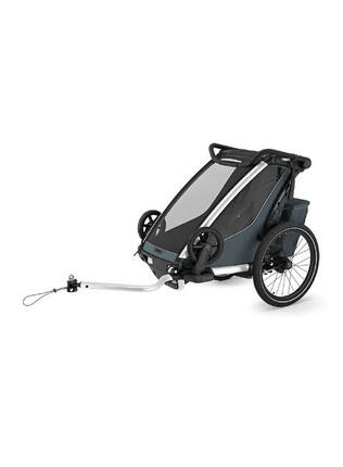Przyczepka rowerowa Thule Chariot Cross 2 Single - dark slate