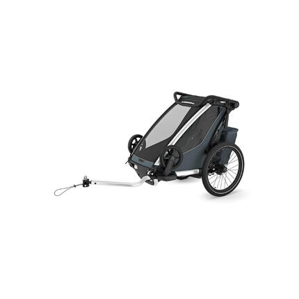 Przyczepka rowerowa Thule Chariot Cross 2 Single - dark slate