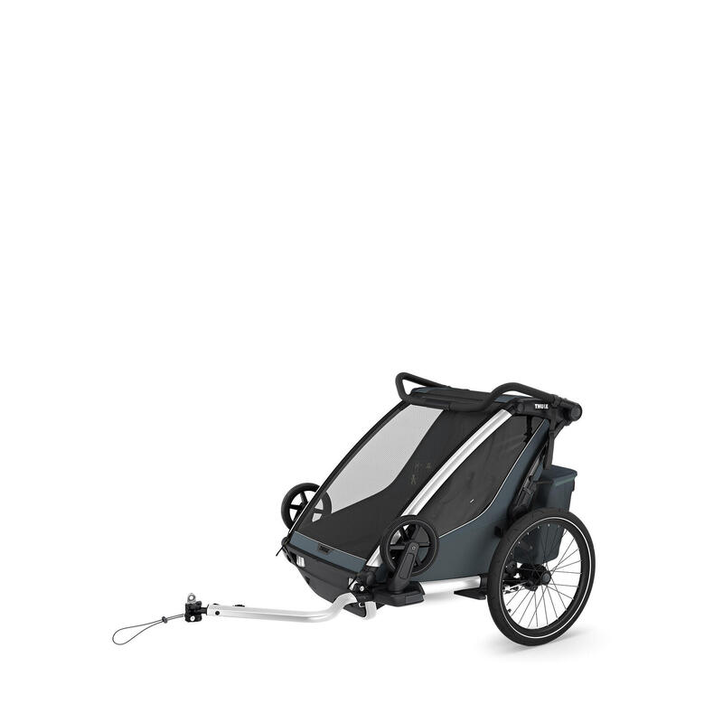 Carucior multisport double Thule Chariot Cross 2, Dark Slate