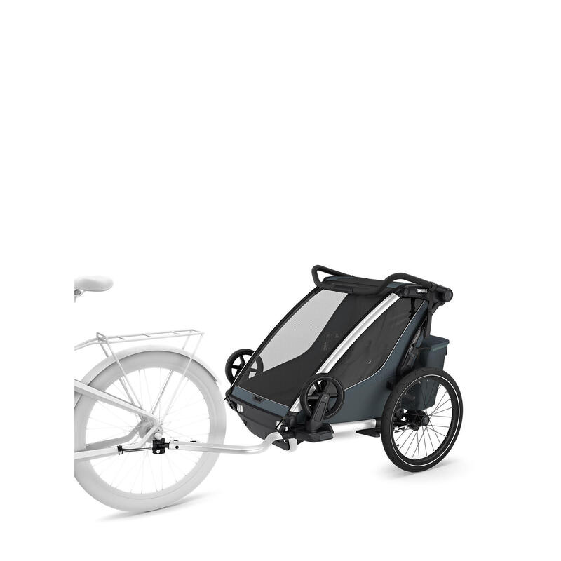 Carucior multisport double Thule Chariot Cross 2, Dark Slate