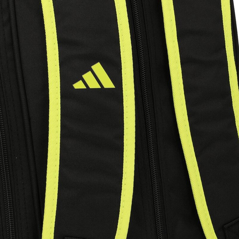 Sac De Padel Adidas Control Noir Et Jaune Fluo