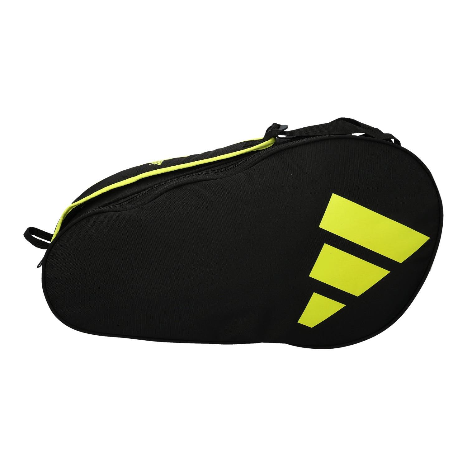 Saco De Padel Adidas Control Preto E Amarelo Fluorescente