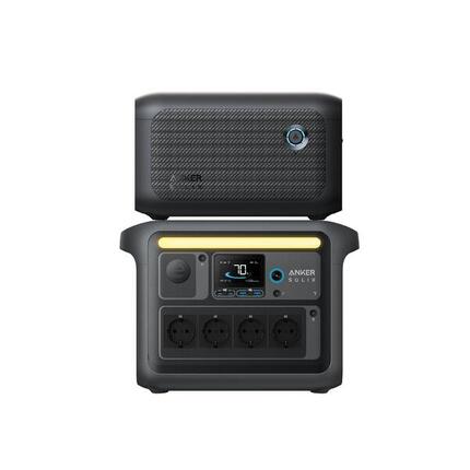 Kit Powerstation Anker SOLIX C1000X mit BP1000, 2112 Wh, 1800 W (0% MwSt)