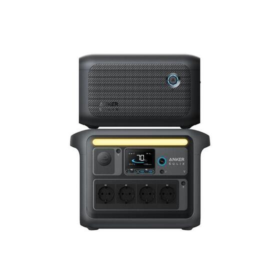 Kit Power Station Anker SOLIX C1000X con BP1000 2112 Wh 1800 W