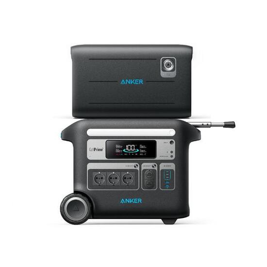 Kit Power Station Anker SOLIX F2000+BP2600 Batteria 4096 Wh
