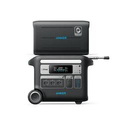 Kit station électrique Anker SOLIX F2000+BP2600, Batterie 4096 Wh