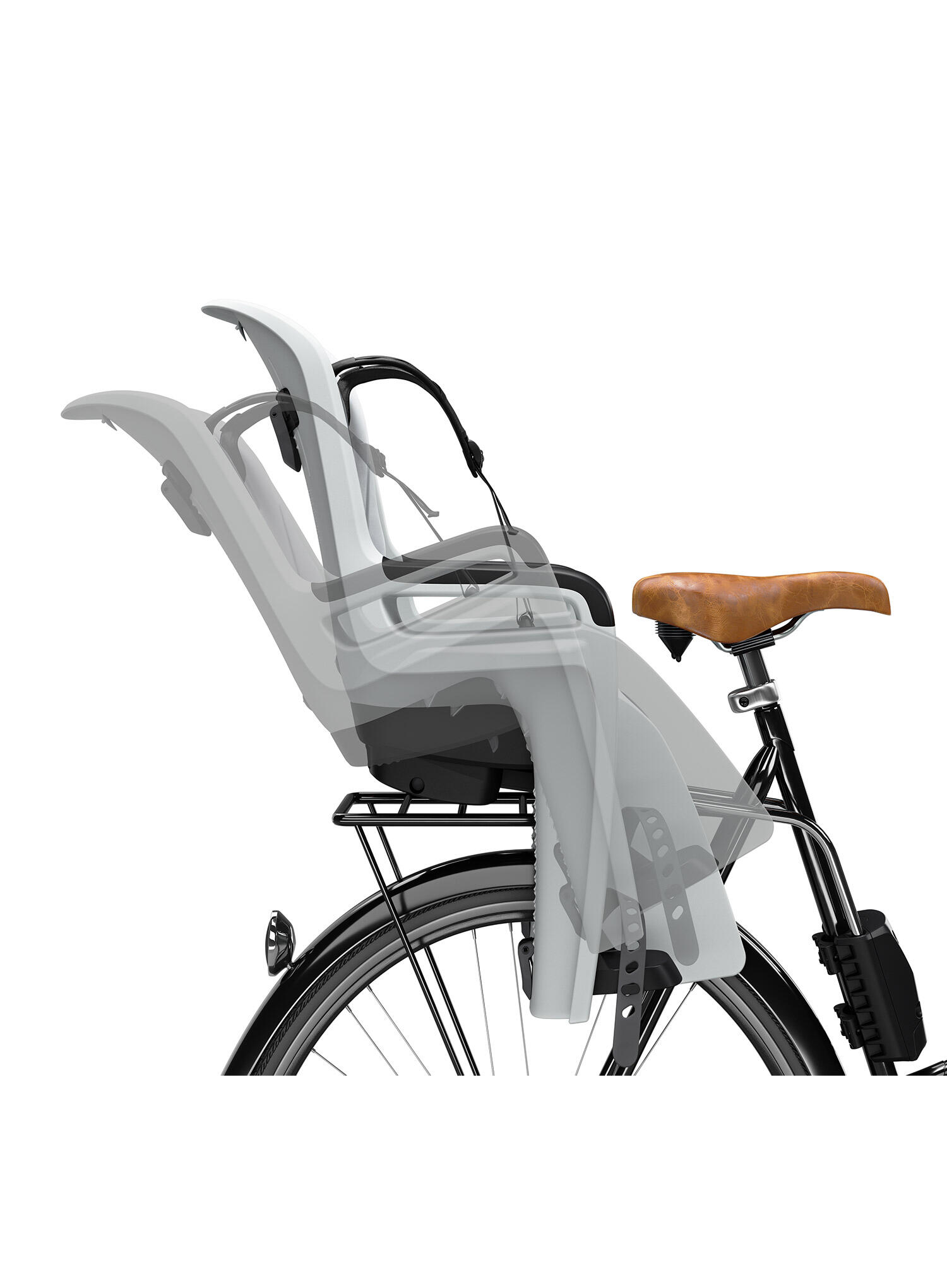 Fotelik rowerowy Thule Ride Along 2 - light gray 5/7