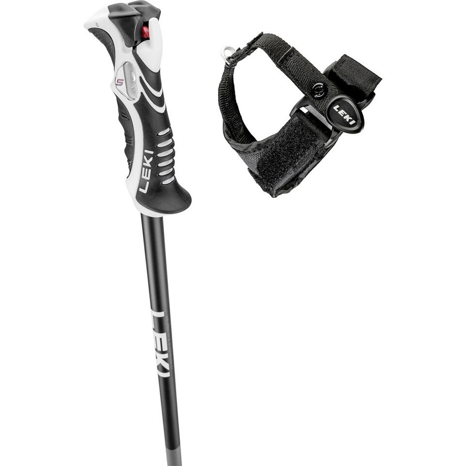 Leki Bold Lite S Skistokken - Donker/Antraciet 3/3