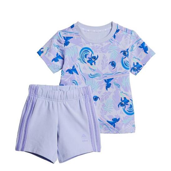 CONJUNTO CAMISETA Y PANTALÓN CORTO ADIDAS DISNEY LILO & STITCH