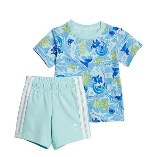 CONJUNTO CAMISETA Y PANTALÓN CORTO ADIDAS DISNEY LILO & STITCH