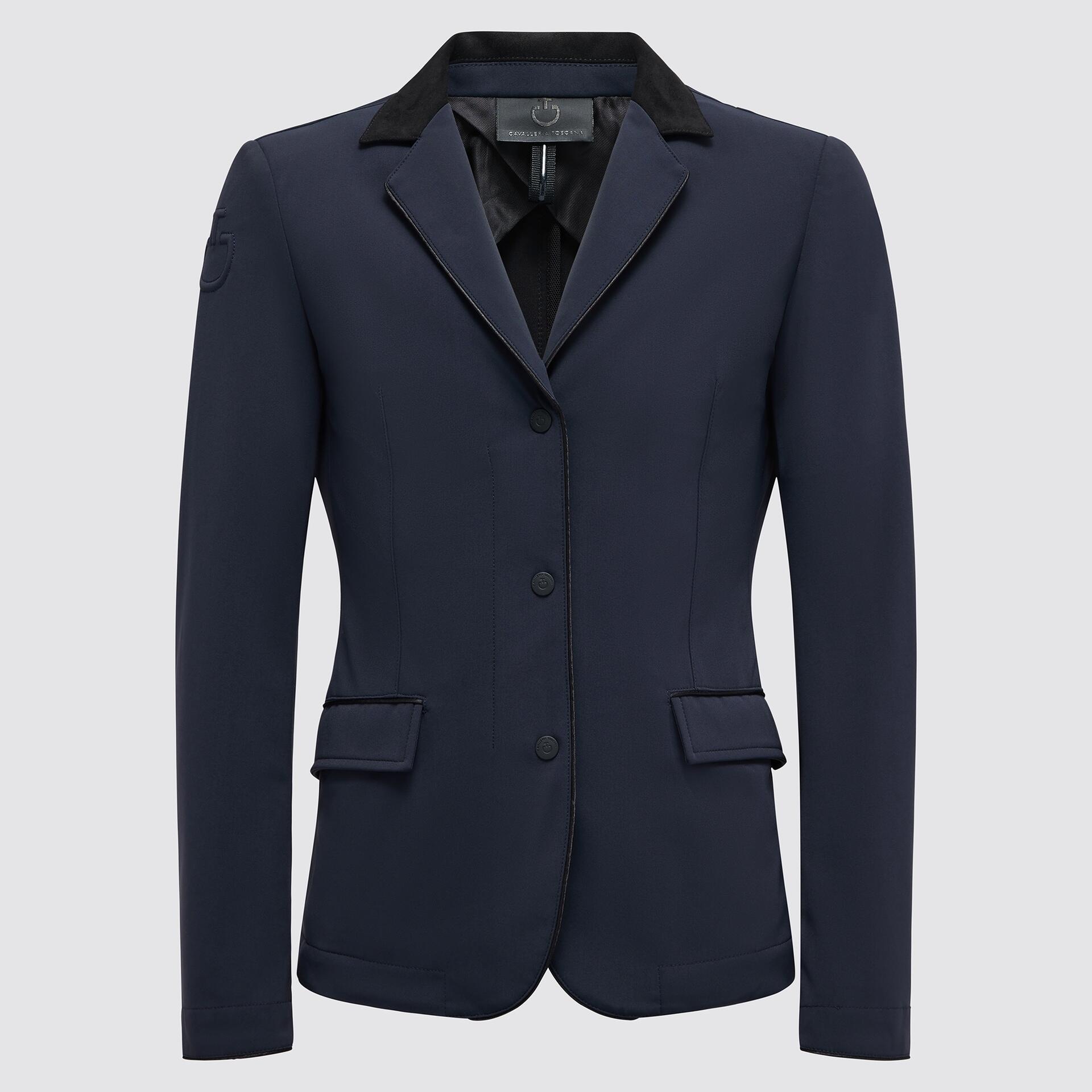 CAVALLERIA TOSCANA Cavalleria Toscana Meisjes Wedstrijd Jas Met Rits Blauw