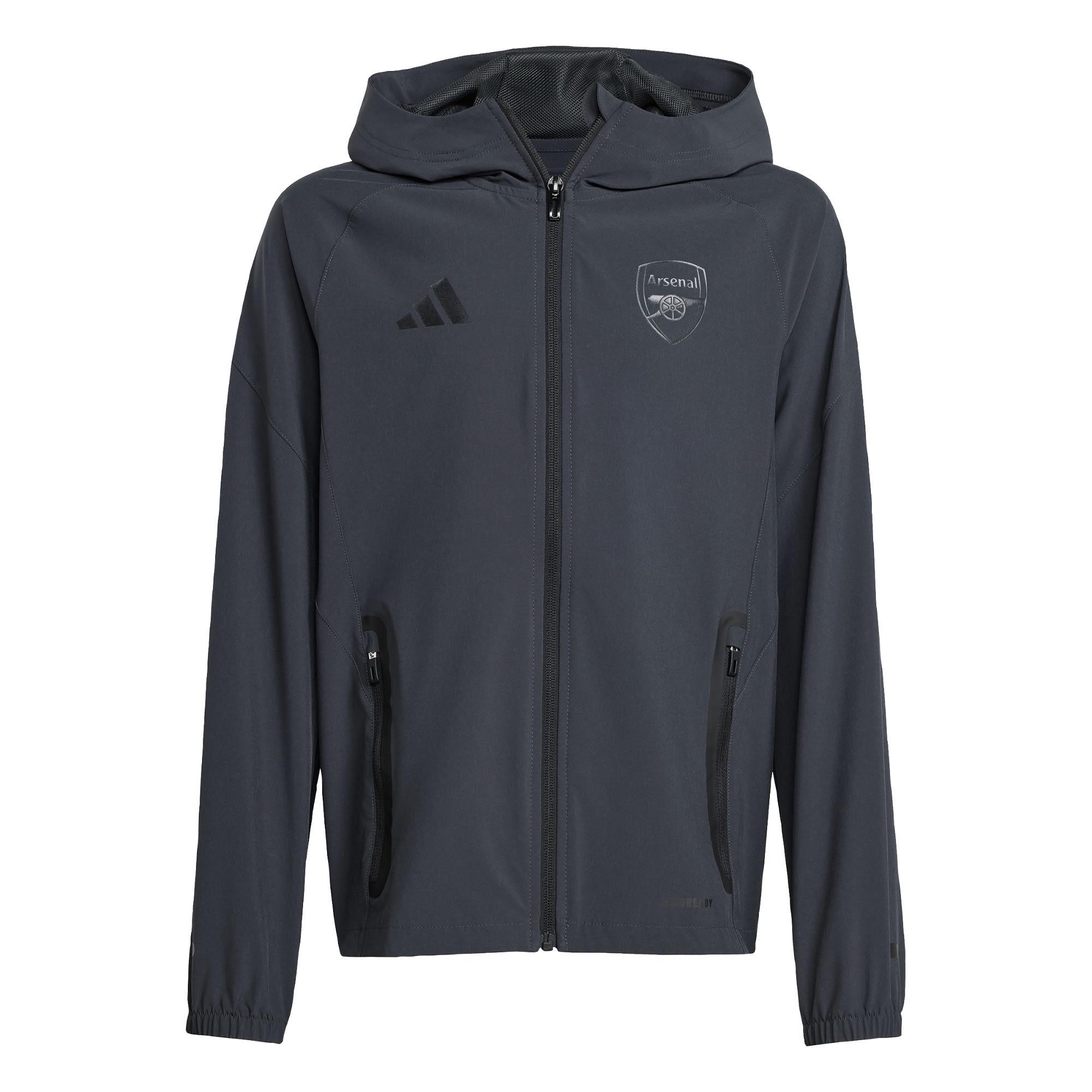 Arsenal Tiro 25 Competition Vis Tech Travel Jacket Kids 3/7