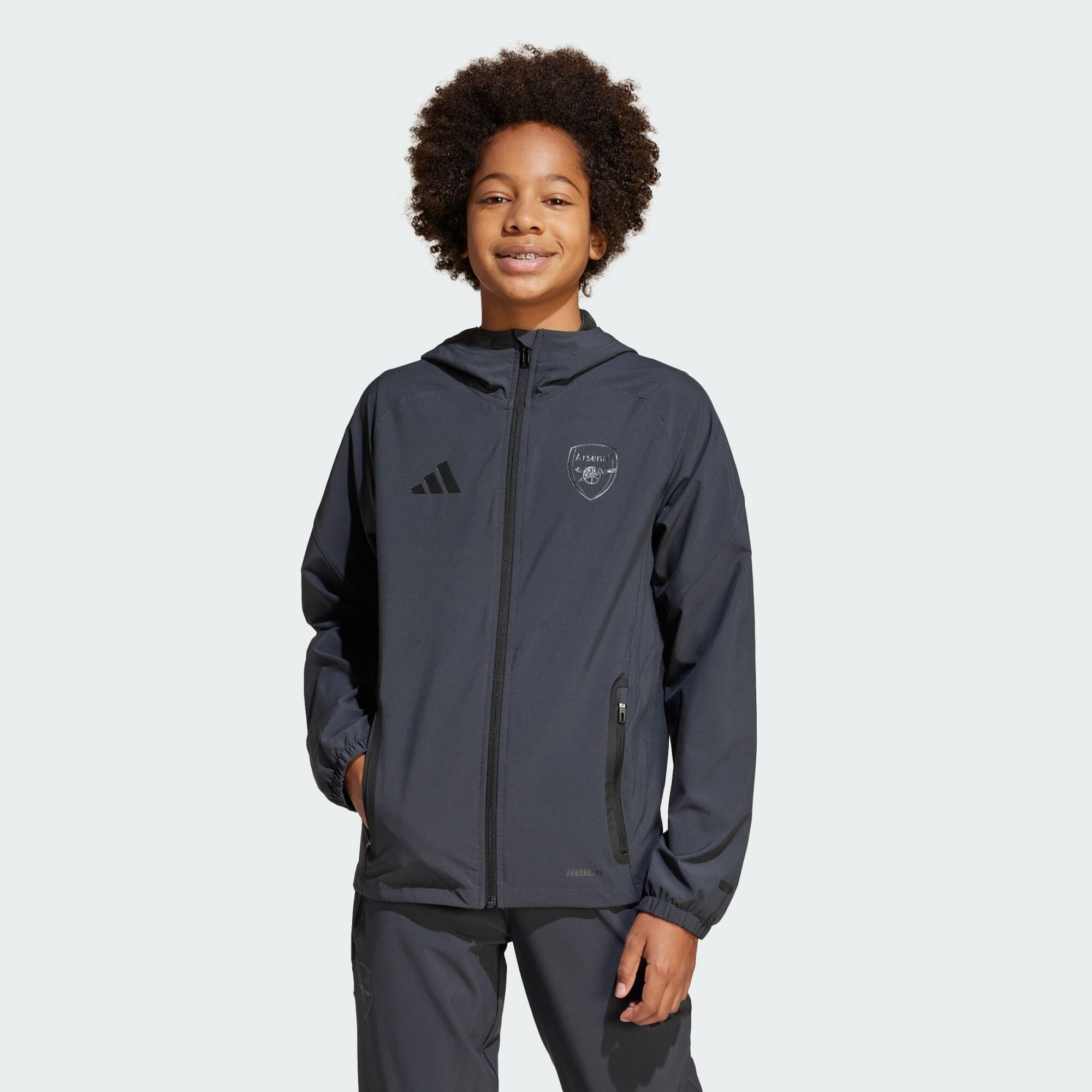 ADIDAS Arsenal Tiro 25 Competition Vis Tech Travel Jacket Kids