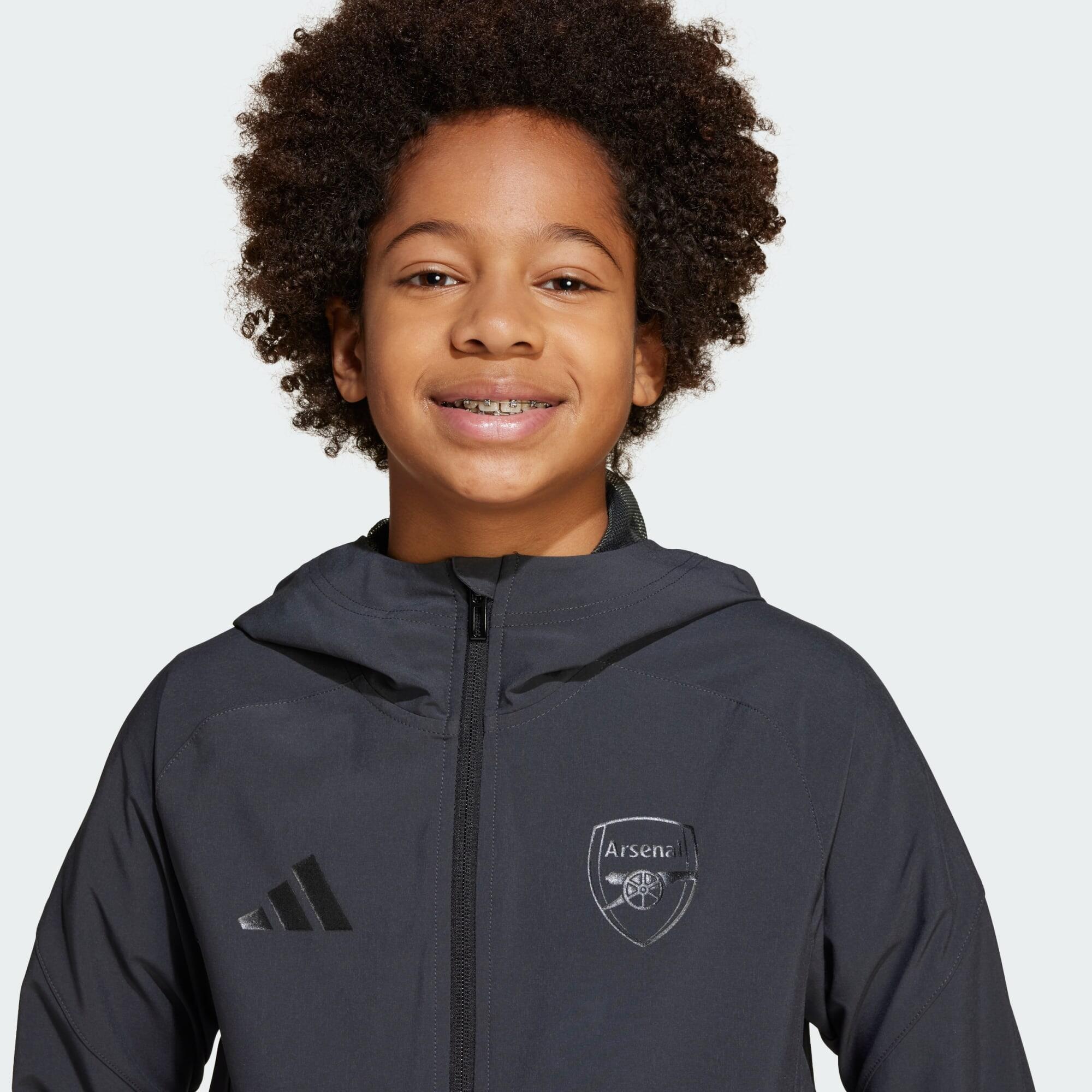 Arsenal Tiro 25 Competition Vis Tech Travel Jacket Kids 6/7