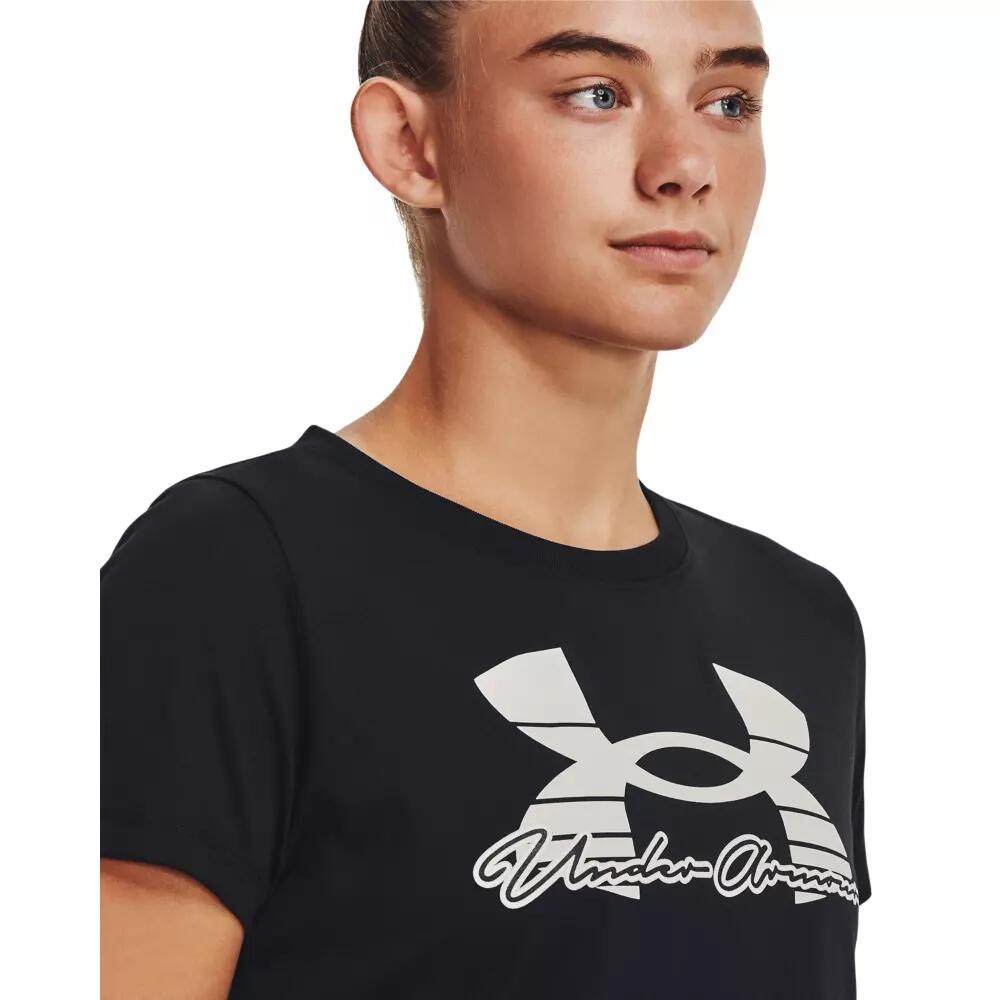 Koszulka damska Under Armour Tech Solid Script SSC 3/6