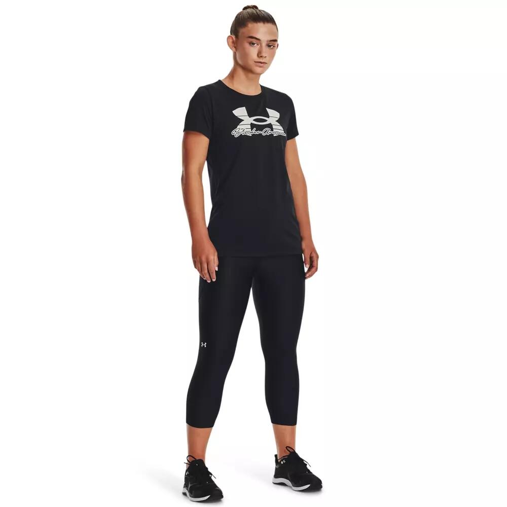 Koszulka damska Under Armour Tech Solid Script SSC 4/6