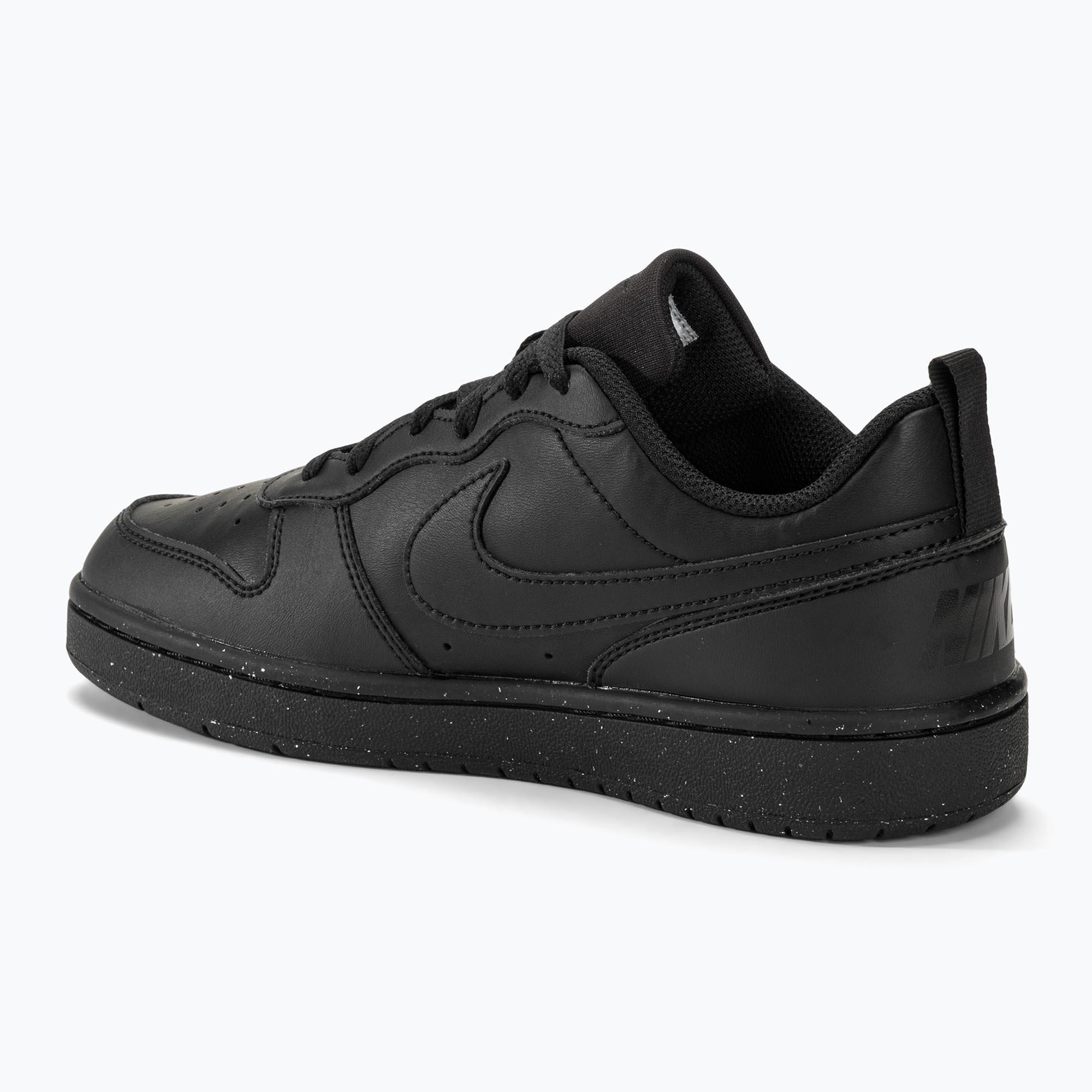 BUTY NIKE COURT BOROUGH LOW DV5456-002 czarne sportowe sneakersy 38,5 3/10