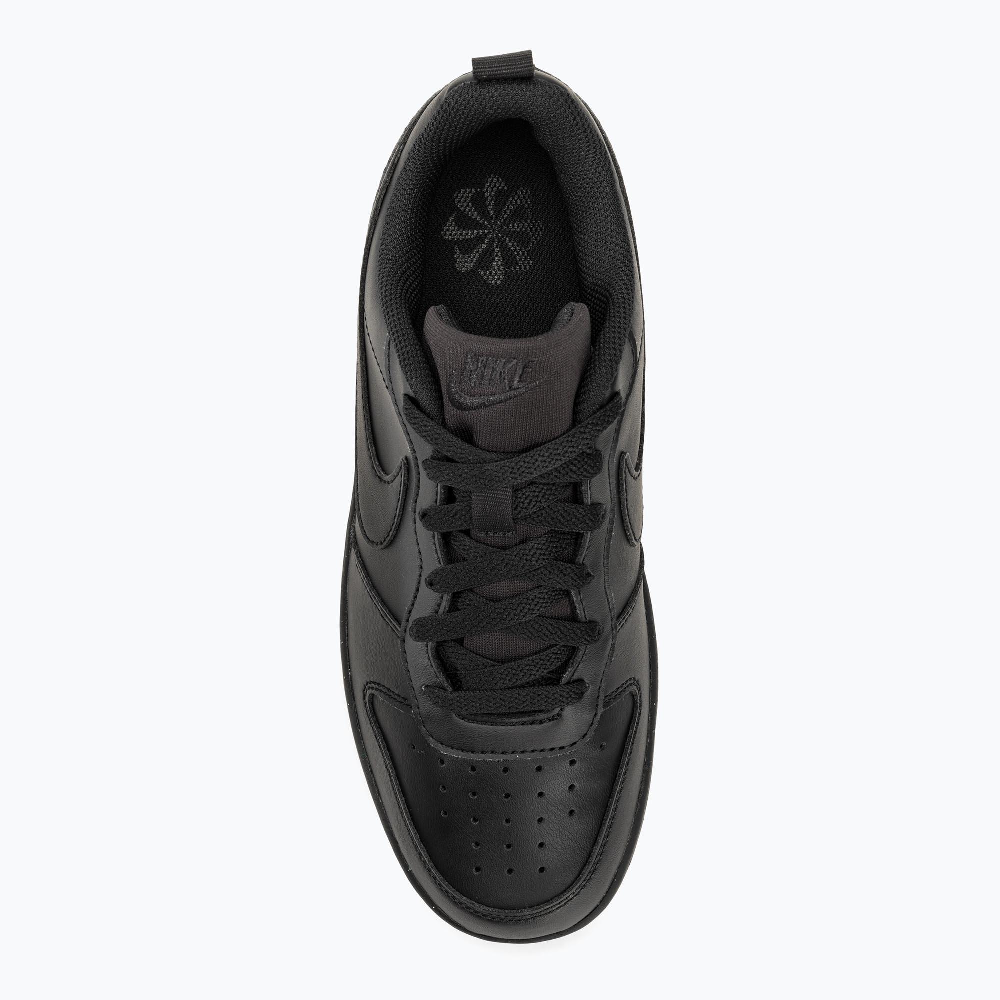 BUTY NIKE COURT BOROUGH LOW DV5456-002 czarne sportowe sneakersy 38,5 5/10