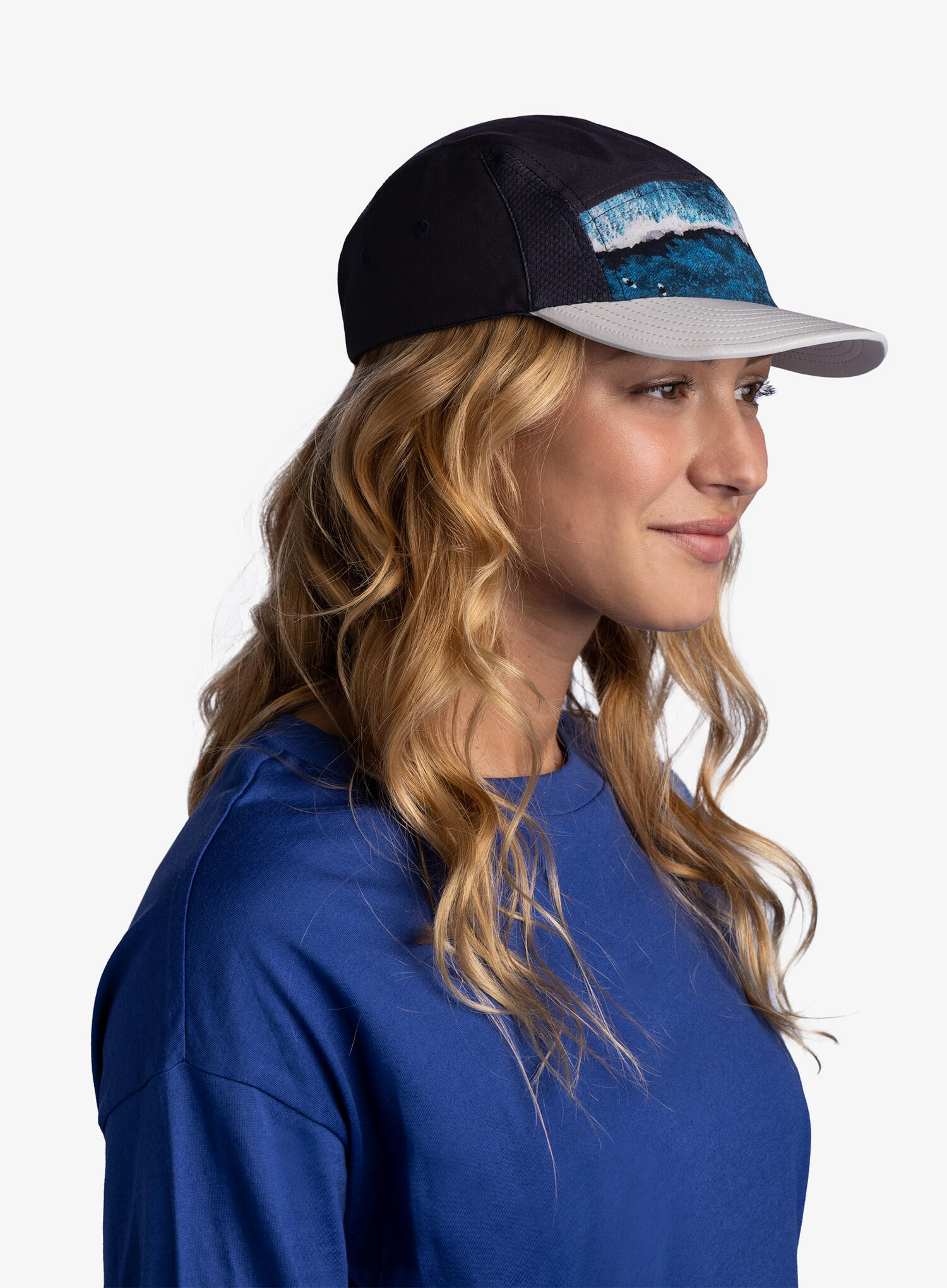 Czapka z daszkiem BUFF 5 PANEL GO CAP PARLEY NAVY 4/7