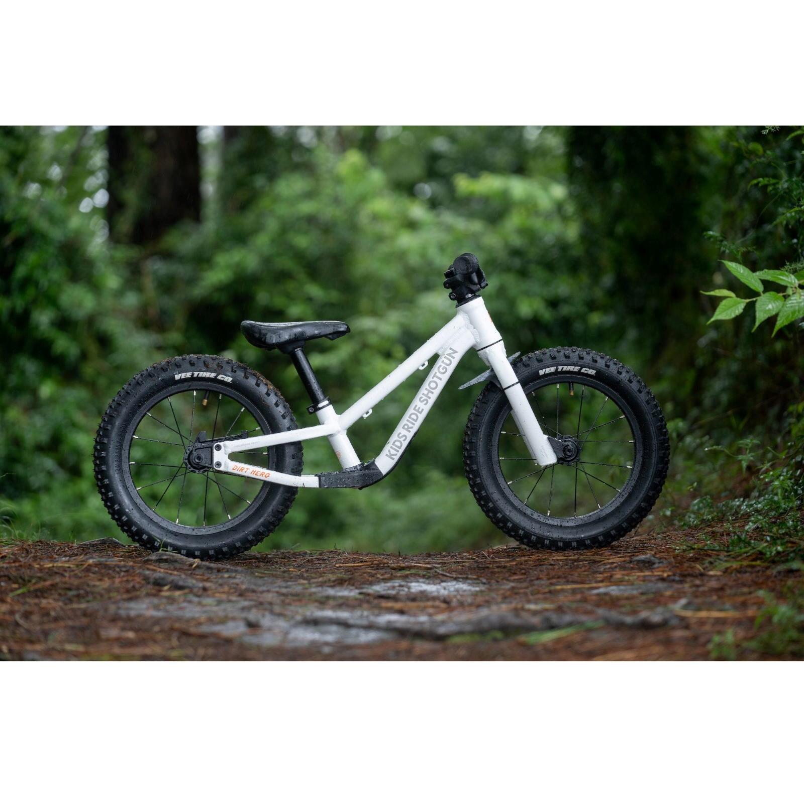 Kids Ride Shotgun Kinder Laufrad Dirt Hero, 14", Weiß 3/7
