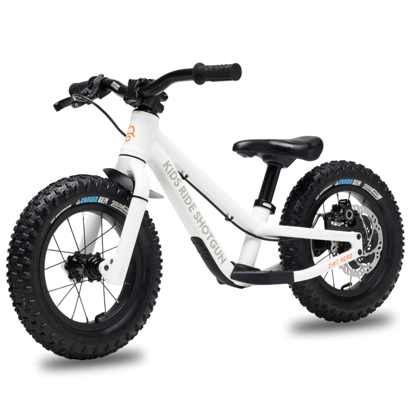 KIDS RIDE SHOTGUN Dirt Hero Magura wiel 12 '' - wit