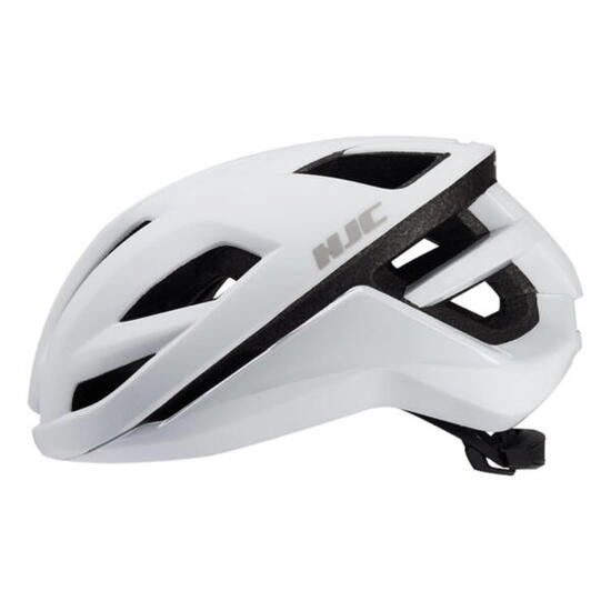 Casco Bellus Road - Bianco lucido opaco