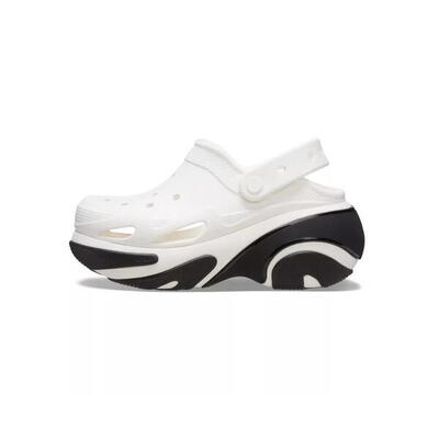 Zuecos Mujer Crocs Bubble Crush Clog U Negro