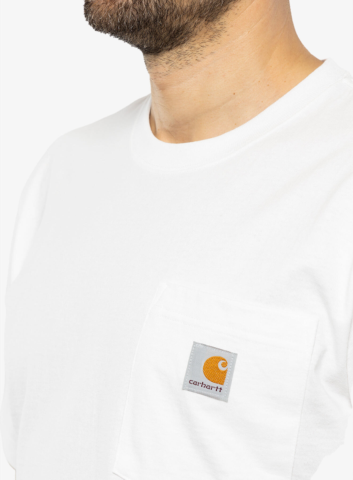 Koszulka sportowa męska T-shirt Carhartt Heavyweight Pocket K87 4/4