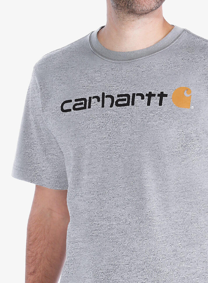 Koszulka bawełniana męska Carhartt Core Logo T-Shirt S/S