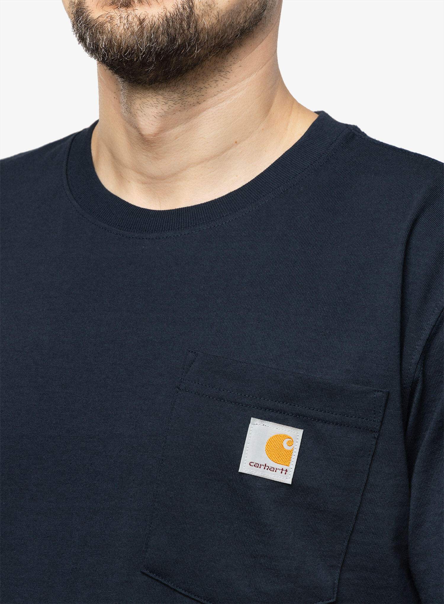 Koszulka sportowa męska T-shirt Carhartt Heavyweight Pocket K87 5/5