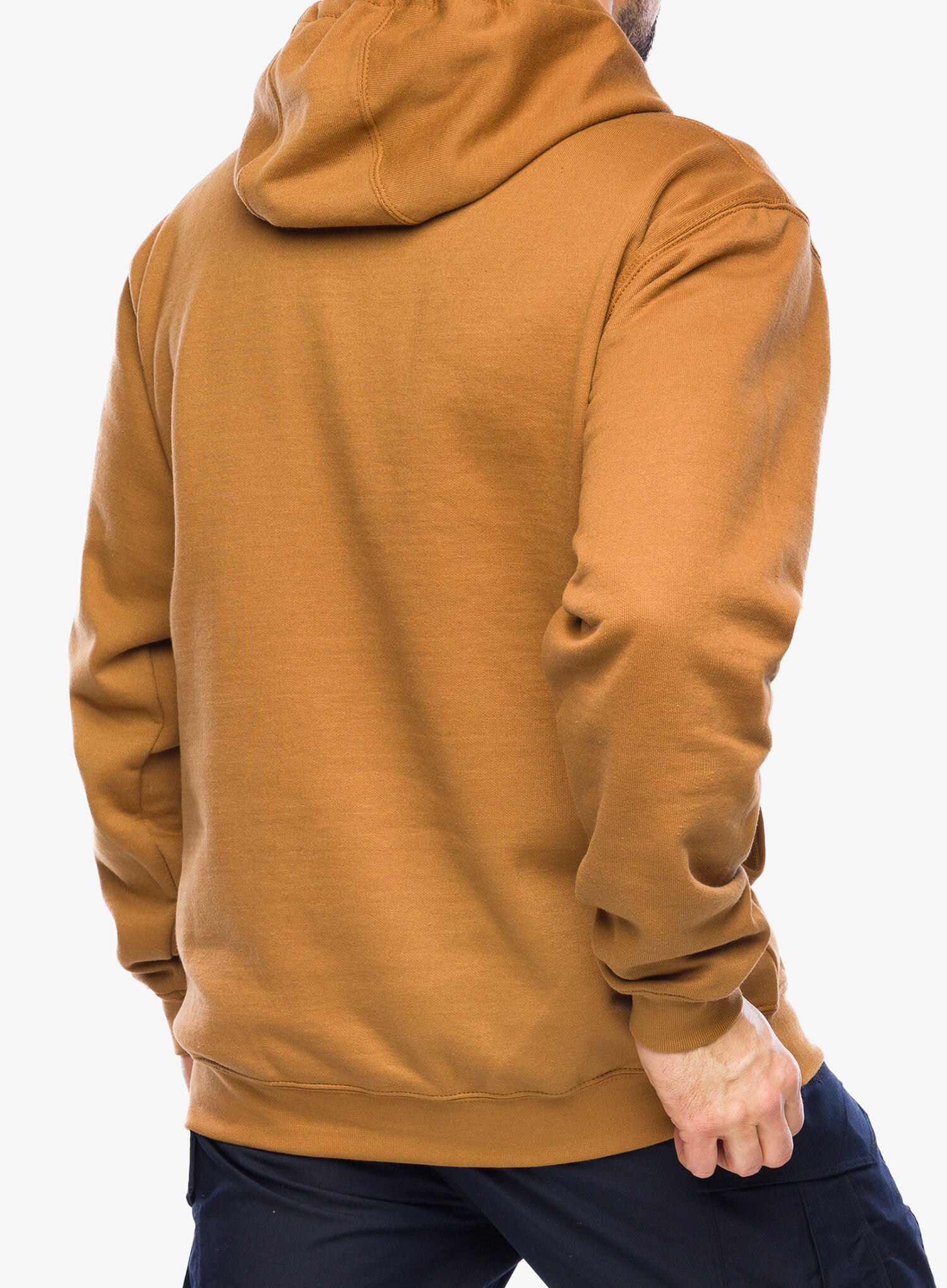 Bluza sportowa męska z kapturem Carhartt Midweight Sleeve Logo Hooded 4/5