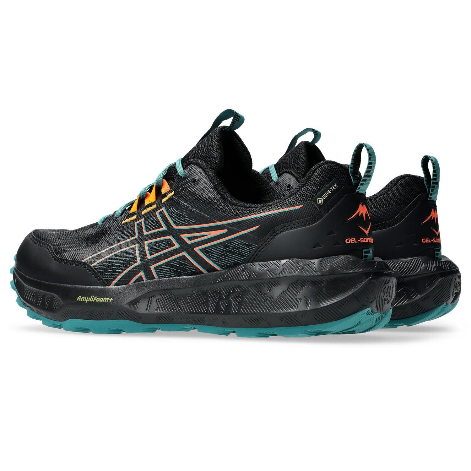 Chaussure Trail Homme - ASICS Gel-Sonoma 8 GTX - Black/Rainy Lake 5/7