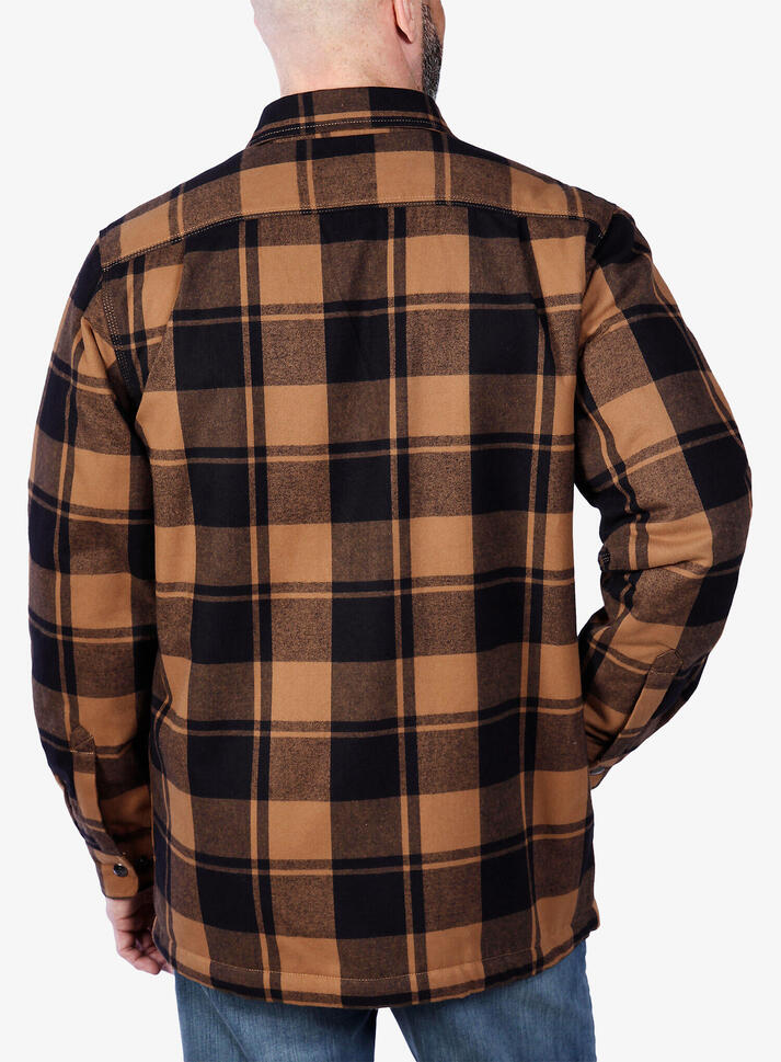 Koszula turystyczna męska Carhartt Flannel Sherpa-Lined Shirt Jac