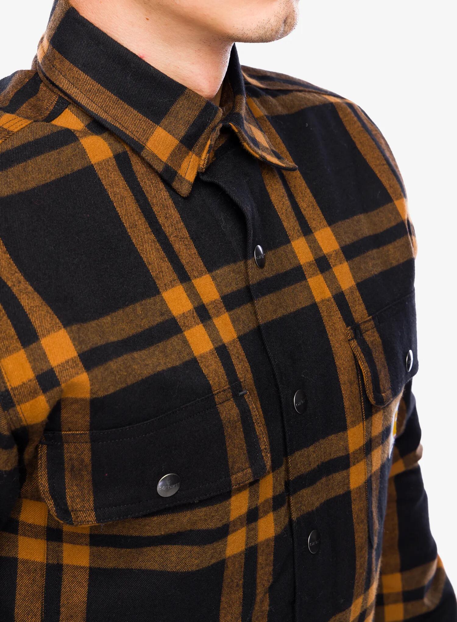 Koszula turystyczna męska Carhartt Roane Hooded Shirt Jac 7/7