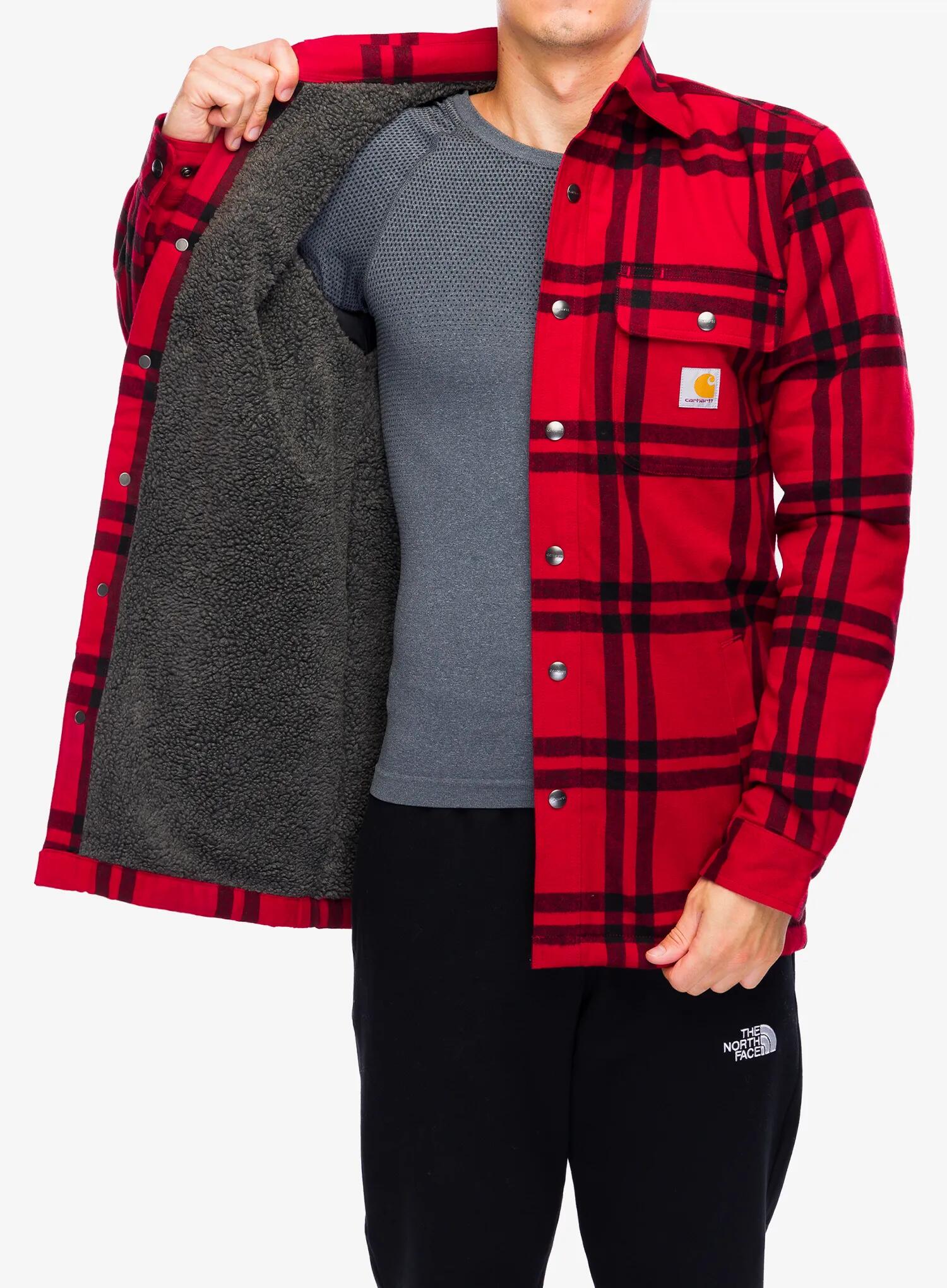 Koszula turystyczna męska Carhartt Roane Hooded Shirt Jac 6/7