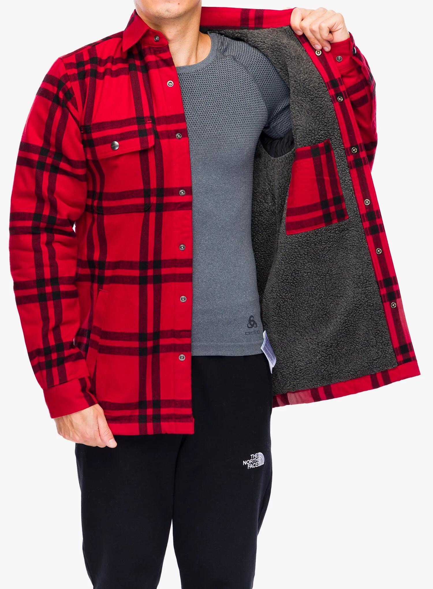 Koszula turystyczna męska Carhartt Roane Hooded Shirt Jac 4/7