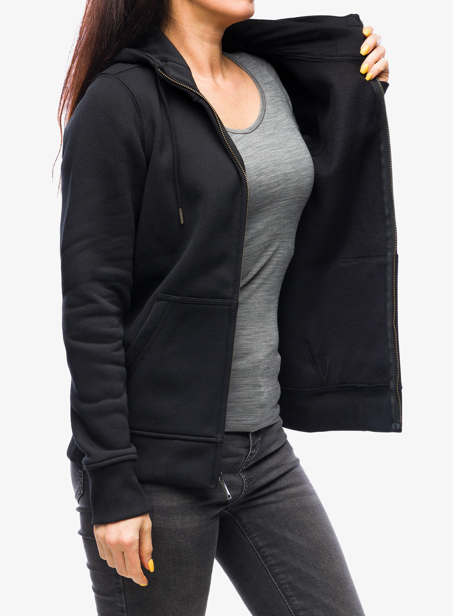 Bluza z kapturem damska Carhartt Clarksburg Zip Sweatshirt 4/7