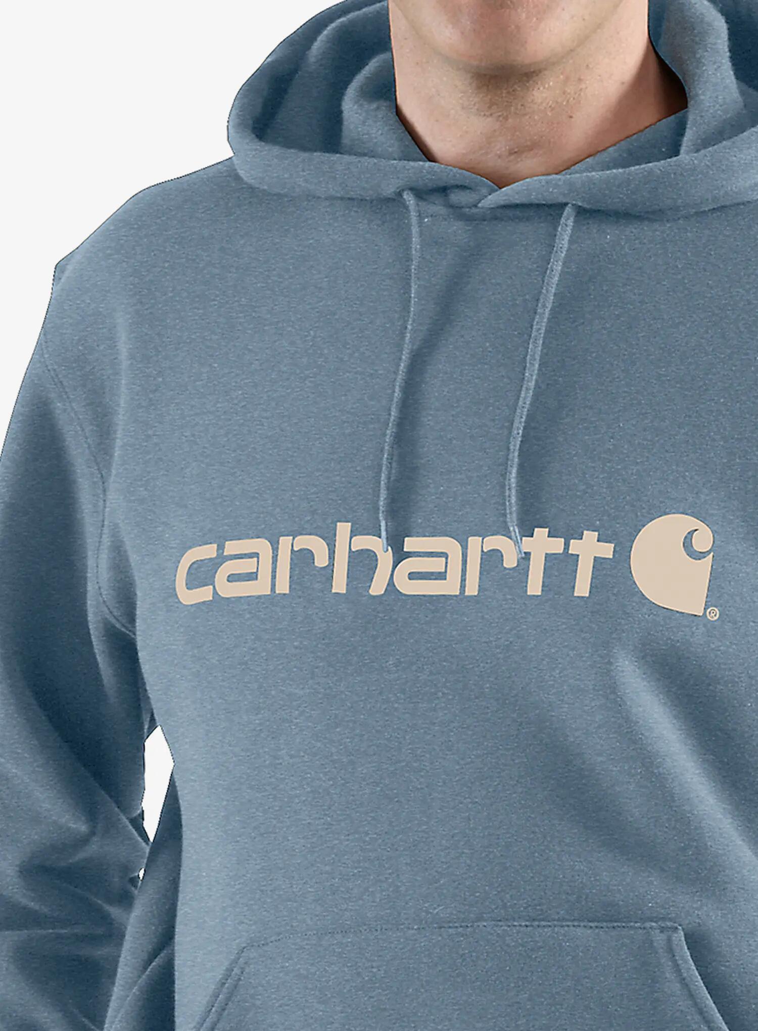 Bluza z kapturem męska Carhartt Signature Logo Sweatshirt 2/2