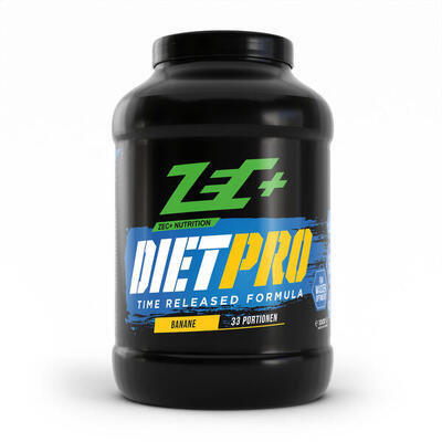 Zec+ diet pro (1000g) banana - eiwitten - eiwit mix